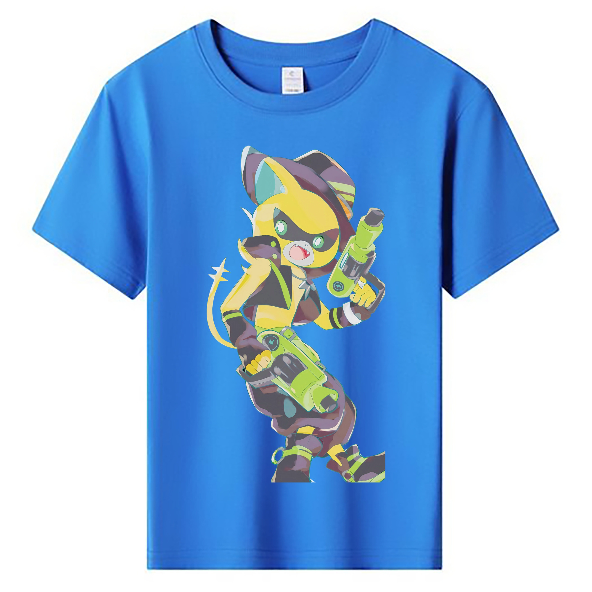 （画像用） 妖怪ウォッチ Yo-kai Watch 綿100％キッズTシャツ（フロントプリント）